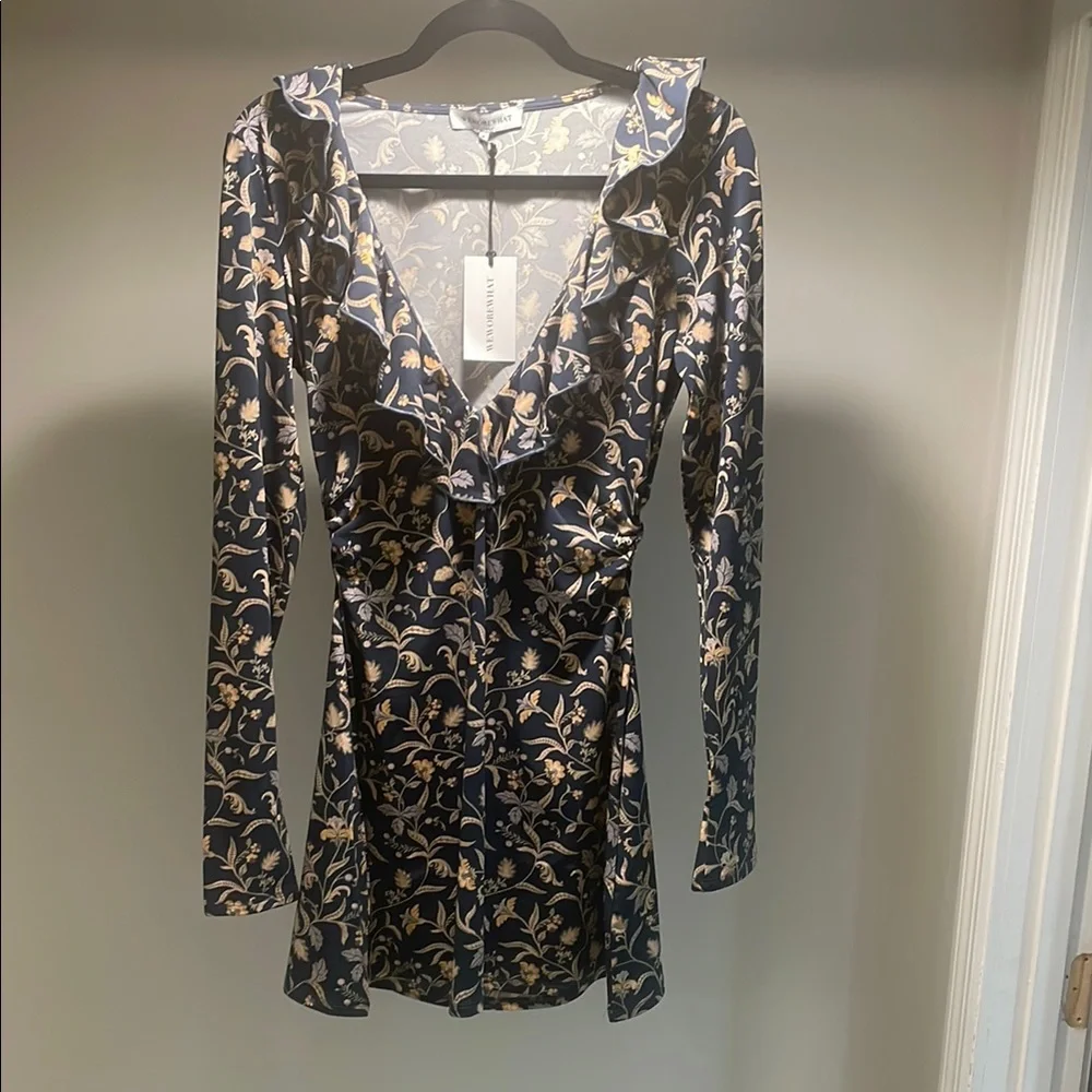 WeWoreWhat Floral Long Sleeve Dress - Picture 4 of 4